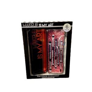 The Color Workshop Eyeshadow Brush Tin Set